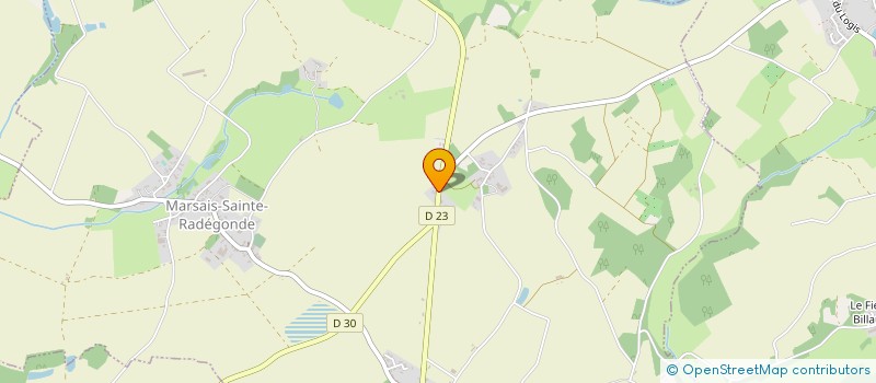 localisation de l'entreprise MADAME MARIZETTE DA VIGITACAO  MARSAIS-SAINTE-RADEGONDE