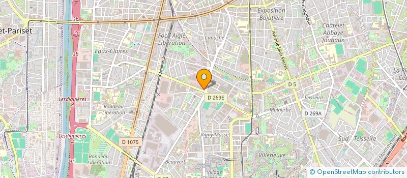 localisation de l'entreprise MADAME MARJAN YAZDANI à GRENOBLE