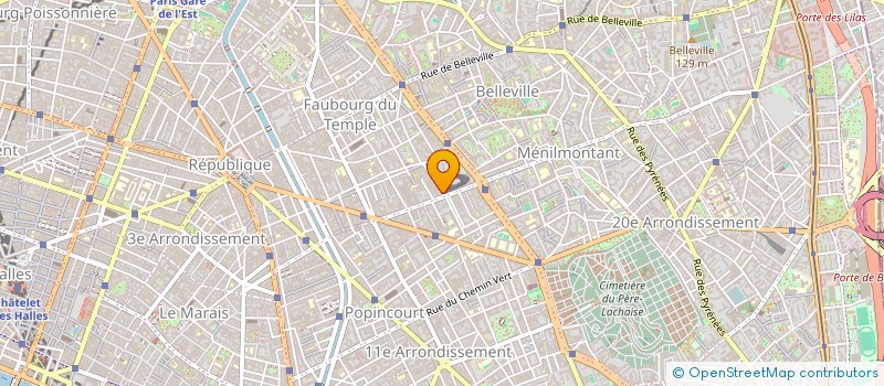 localisation de l'entreprise MADAME MARJANE BOUAZDI  PARIS