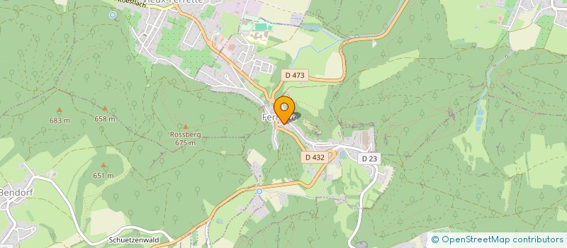 localisation de l'entreprise MADAME MARJOLAINE ANGLY  FERRETTE