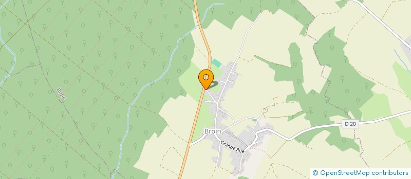 localisation de l'entreprise MADAME MARJOLAINE BERNOT  BROIN