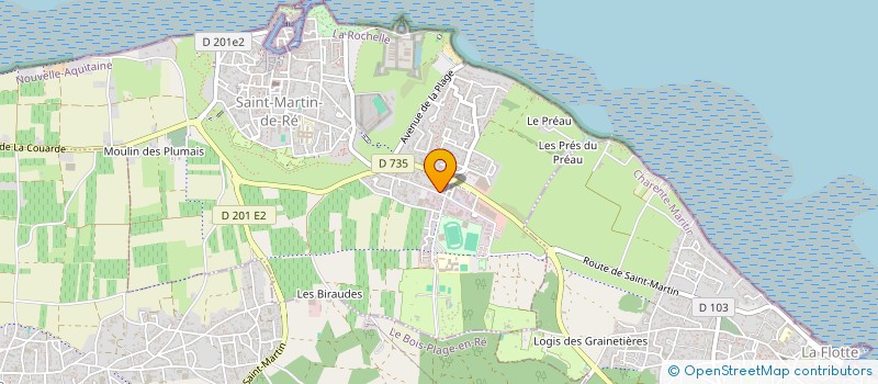 localisation de l'entreprise MADAME MARJOLAINE BISTO  SAINT-MARTIN-DE-RE