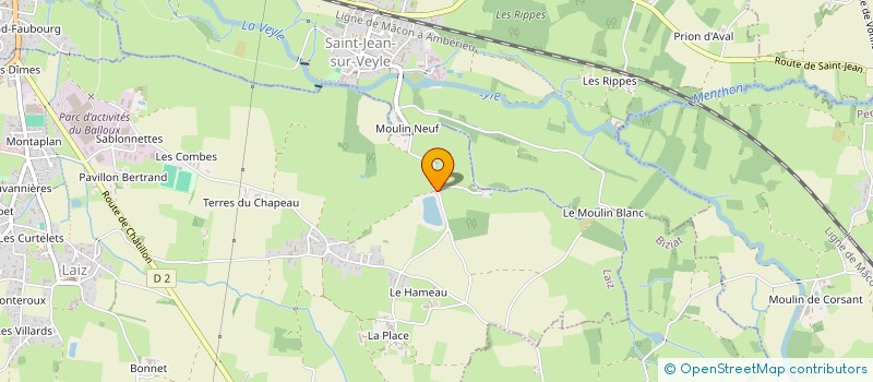 localisation de l'entreprise MADAME MARJOLAINE BLOUZARD  LAIZ