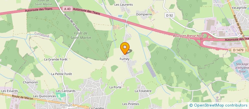 localisation de l'entreprise MADAME MARJOLAINE BOHLER  POLLIAT