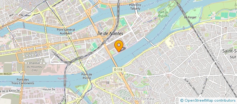 localisation de l'entreprise MADAME MARJOLAINE BOUSSION  NANTES