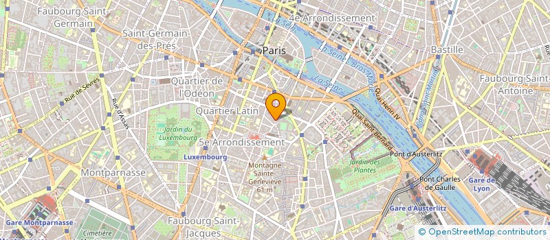 localisation de l'entreprise MADAME MARJOLAINE BOUTET  PARIS