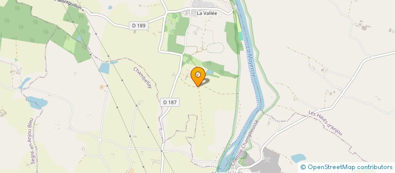 localisation de l'entreprise MADAME MARJOLAINE CAMPOS  LA JAILLE-YVON