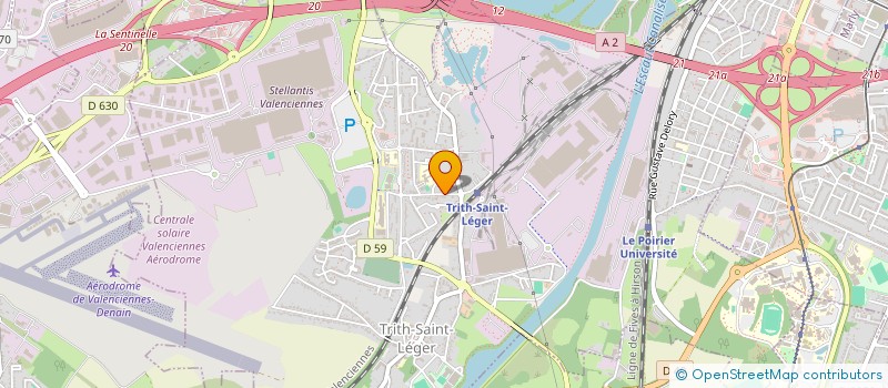 localisation de l'entreprise MADAME MARJOLAINE DARDINIER  TRITH-SAINT-LEGER