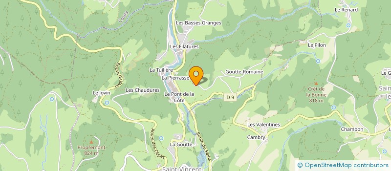 localisation de l'entreprise MADAME MARJOLAINE DESCHELETTE  SAINT-SYMPHORIEN-DE-LAY