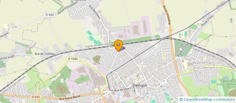 localisation de l'entreprise MADAME MARJOLAINE DORDAIN à DENAIN