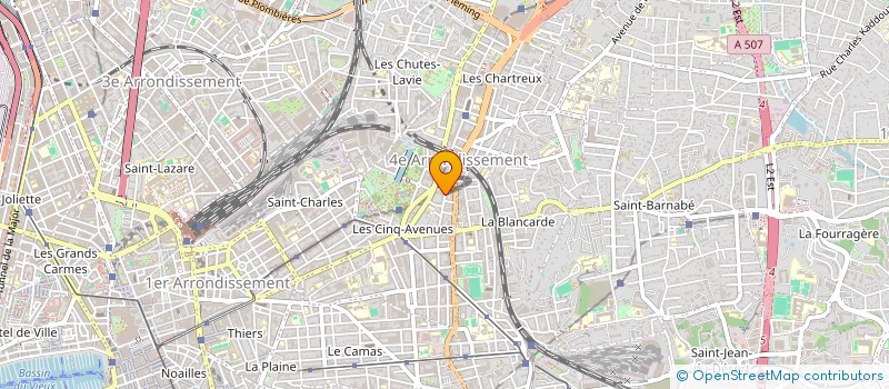 localisation de l'entreprise MADAME MARJOLAINE GEORG à MARSEILLE