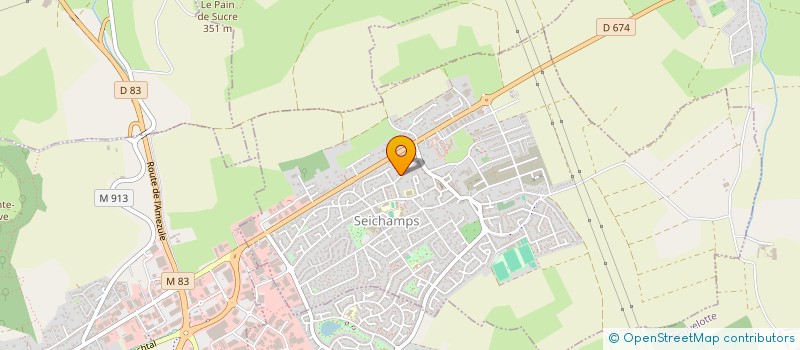 localisation de l'entreprise MADAME MARJOLAINE HOLLNER  SEICHAMPS