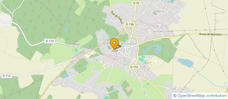 localisation de l'entreprise MADAME MARJOLAINE LECOMTE  MONTFORT-L'AMAURY