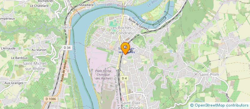 localisation de l'entreprise MADAME MARJOLAINE LOUET  CHUYER