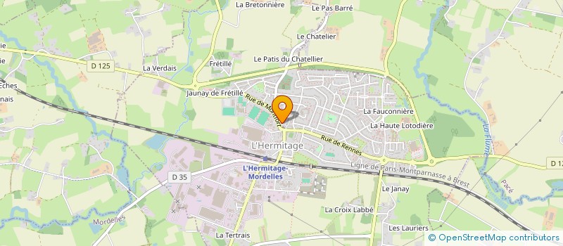 localisation de l'entreprise MADAME MARJOLAINE MICHAUD  SAINT-GILLES