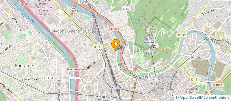 localisation de l'entreprise MADAME MARJOLAINE SCHMITT à GRENOBLE