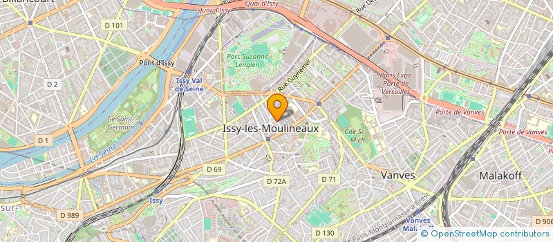 localisation de l'entreprise MADAME MARJOLAINE STORM  ISSY-LES-MOULINEAUX