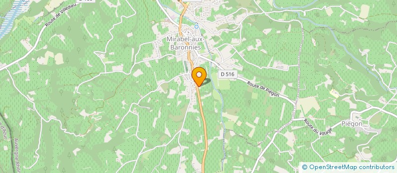 localisation de l'entreprise MADAME MARJOLAINE TRONNET à MIRABEL-AUX-BARONNIES