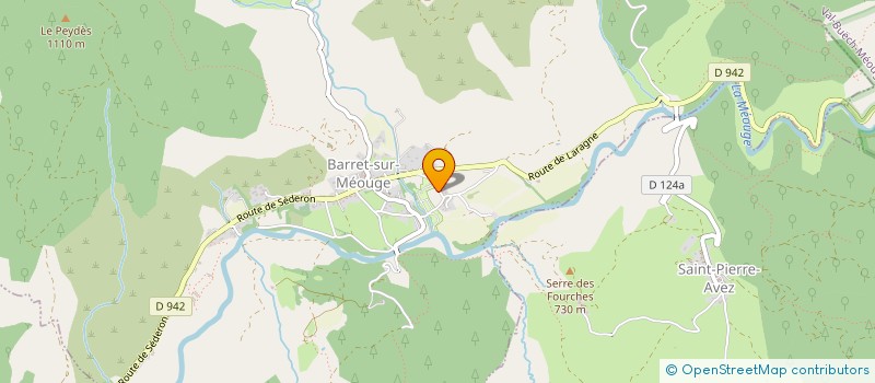 localisation de l'entreprise MADAME MARJOLAINE VIAL  SERRES