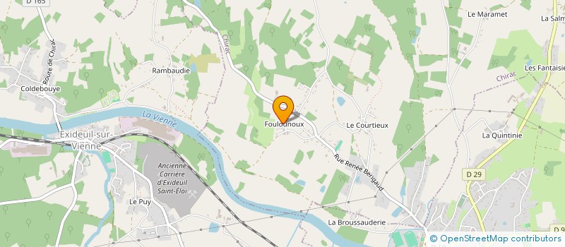 localisation de l'entreprise MADAME MARJOLEINE VAN HEERDE à CHIRAC