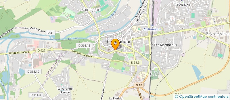 localisation de l'entreprise MADAME MARJOLENE GERAY à CHATEAUDUN