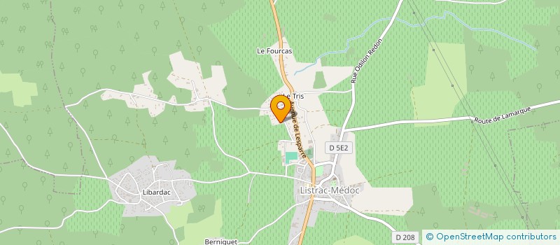 localisation de l'entreprise MADAME MARJOLIJN SMIT  LISTRAC-MEDOC