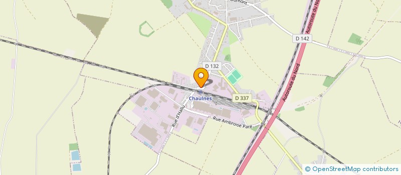 localisation de l'entreprise MADAME MARJOLINE UYTTERSPROT  CHAULNES