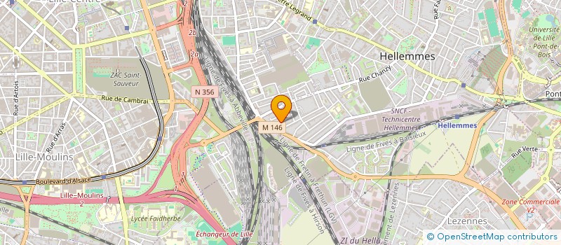 localisation de l'entreprise MADAME MARJORIE ADAMCZAK à LILLE