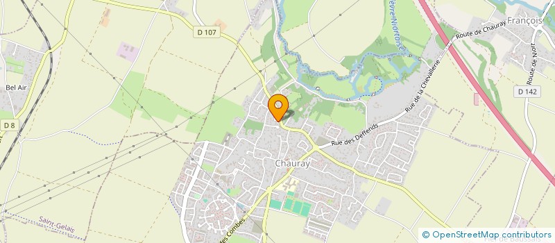 localisation de l'entreprise MADAME MARJORIE AIGLE  CHAURAY