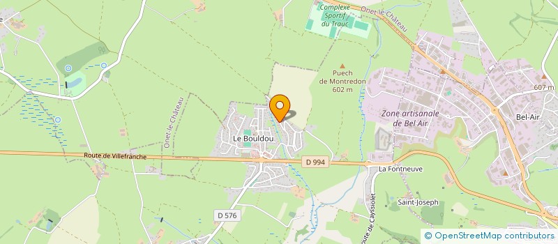 localisation de l'entreprise MADAME MARJORIE ALBINET à DRUELLE BALSAC