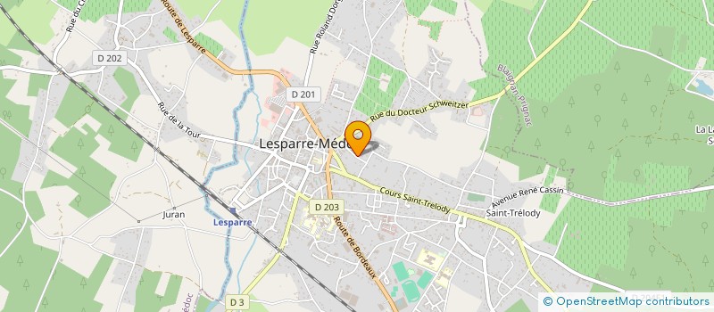 localisation de l'entreprise MADAME MARJORIE ANANIA à LESPARRE-MEDOC