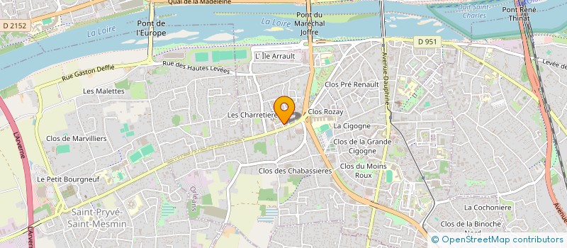 localisation de l'entreprise MADAME MARJORIE ANGLADE à ORLEANS