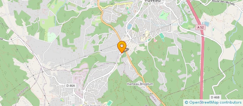 localisation de l'entreprise MADAME MARJORIE AZZOPARDI  FUVEAU