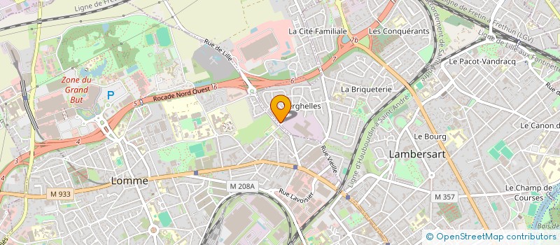 localisation de l'entreprise MADAME MARJORIE BAELDE à LAMBERSART