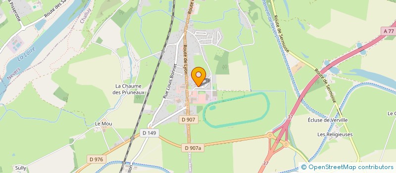 localisation de l'entreprise MADAME MARJORIE BALANANT  SERMOISE-SUR-LOIRE