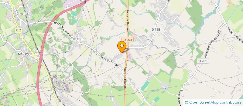 localisation de l'entreprise MADAME MARJORIE BAREL  CORNIER