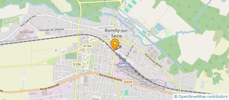 localisation de l'entreprise MADAME MARJORIE BARRA à ROMILLY-SUR-SEINE