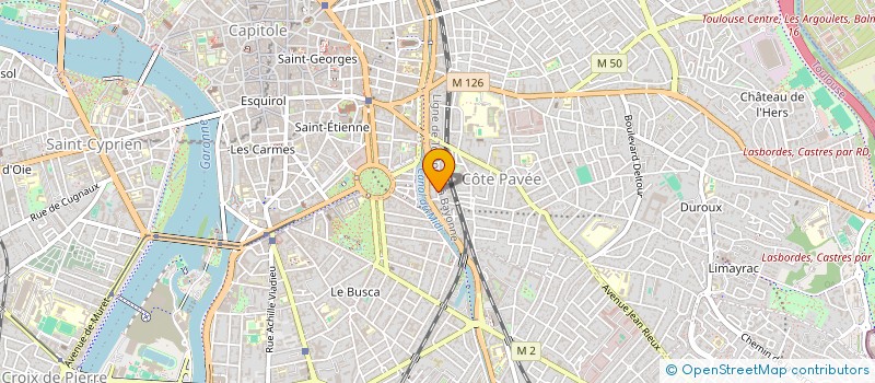 localisation de l'entreprise MADAME MARJORIE BENECH à TOULOUSE