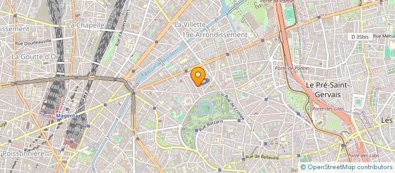 localisation de l'entreprise MADAME MARJORIE BENSAADA  PARIS