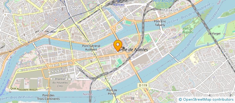 localisation de l'entreprise MADAME MARJORIE BESSET  NANTES