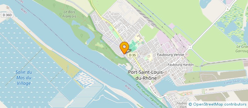 localisation de l'entreprise MADAME MARJORIE BIANCO à PORT-SAINT-LOUIS-DU-RHONE