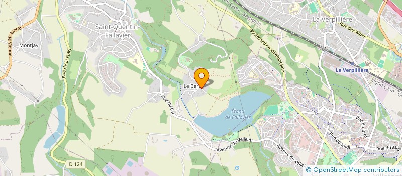 localisation de l'entreprise MADAME MARJORIE BOISSIEUX  SAINT-QUENTIN-FALLAVIER