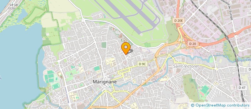 localisation de l'entreprise MADAME MARJORIE BONAVENTURA à MARIGNANE