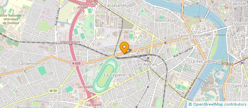 localisation de l'entreprise MADAME MARJORIE BONILLO à TOULOUSE