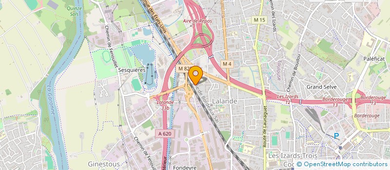 localisation de l'entreprise MADAME MARJORIE BONNEAU à TOULOUSE