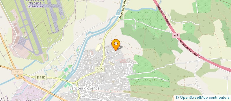 localisation de l'entreprise MADAME MARJORIE BOUFFIER  LANCON-PROVENCE