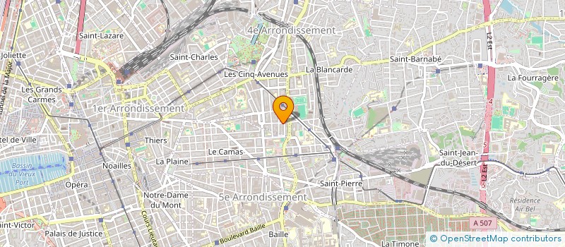 localisation de l'entreprise MADAME MARJORIE BOURIOT à MARSEILLE