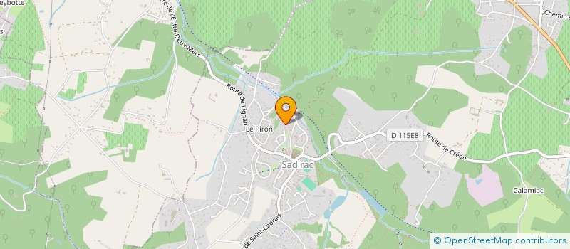 localisation de l'entreprise MADAME MARJORIE BOYARD  SADIRAC