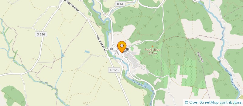 localisation de l'entreprise MADAME MARJORIE BOYER  SAINT-MARTIN-LE-VIEIL