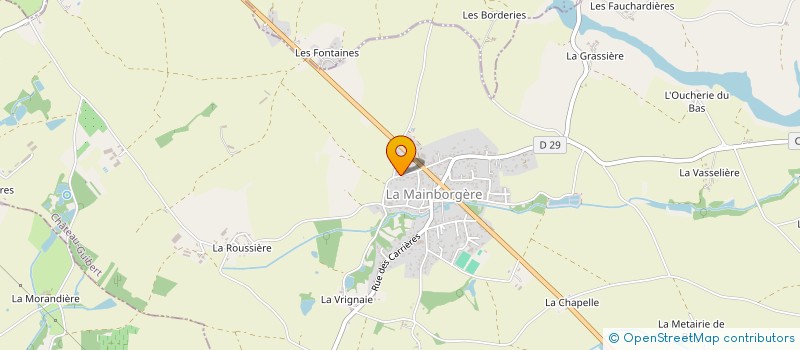 localisation de l'entreprise MADAME MARJORIE CAMPIN  CHATEAU-GUIBERT